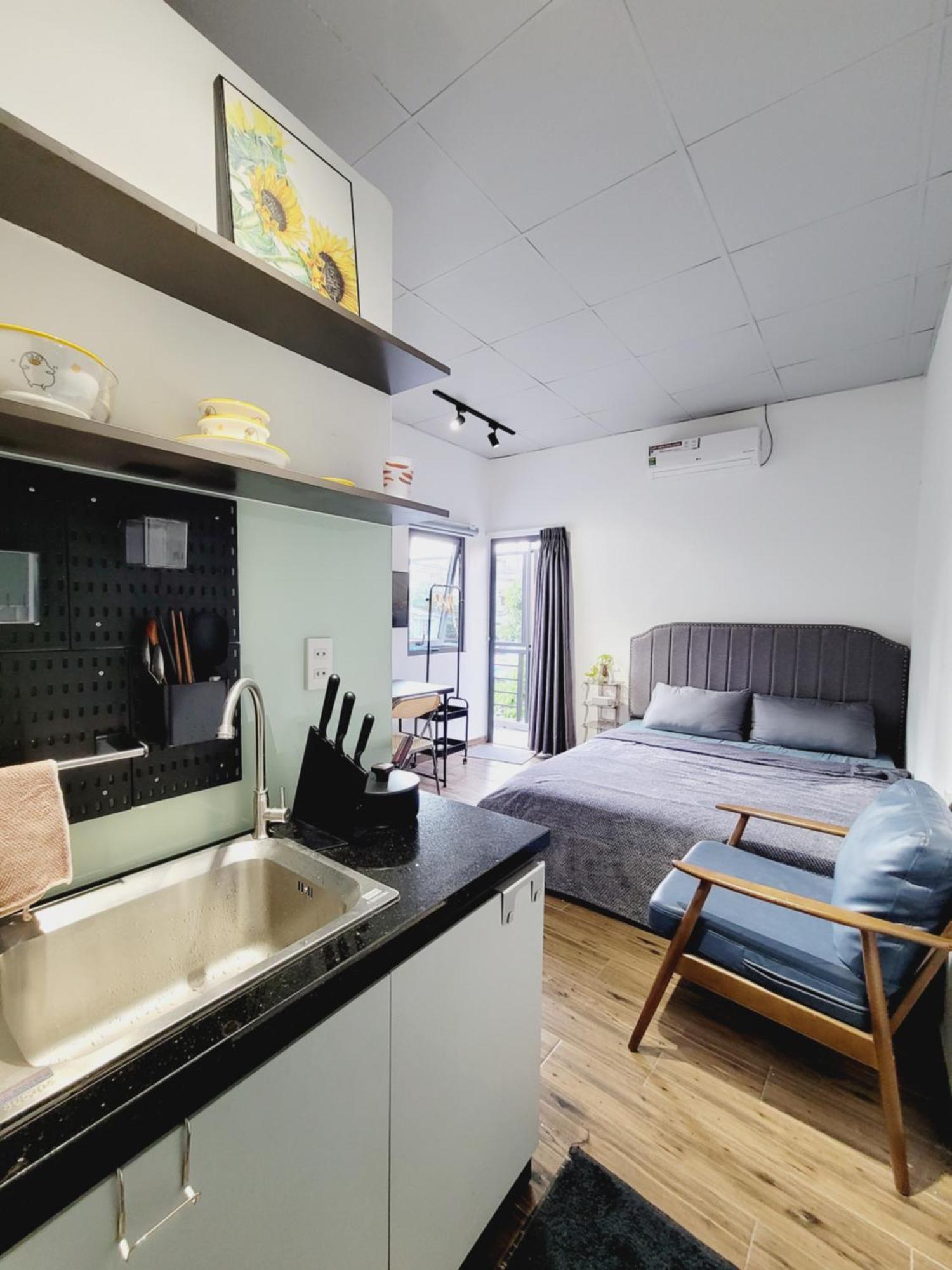 مدينة هوشي منه Agk House - Homestay - 406 Xo Viet Nghe Tinh, P25, Binh Thanh, Gan Nga 4 Hang Xanh المظهر الخارجي الصورة